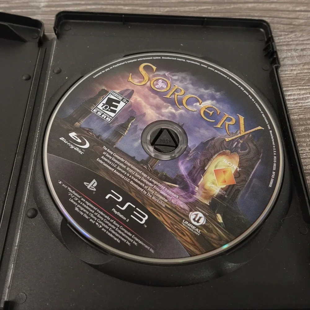 Sony Sorcery Video Game PS3 One Size Multicolor Good PlayStation Move Disc Only